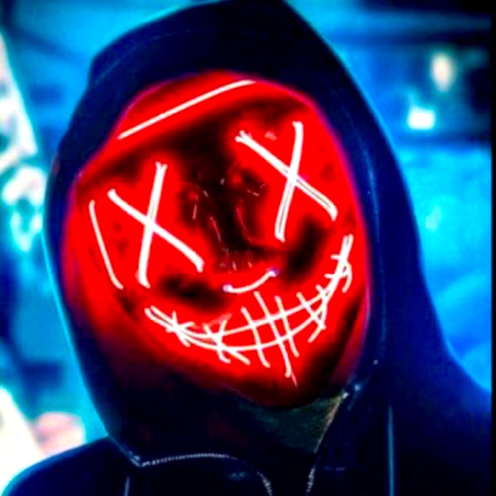 LED Purge Halloween Mask - BRAND NEW in sealed package